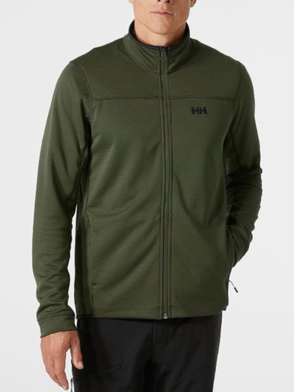 HELLY HANSEN Swift Midlayer Zip Front Men's Lightweight Jacket size large